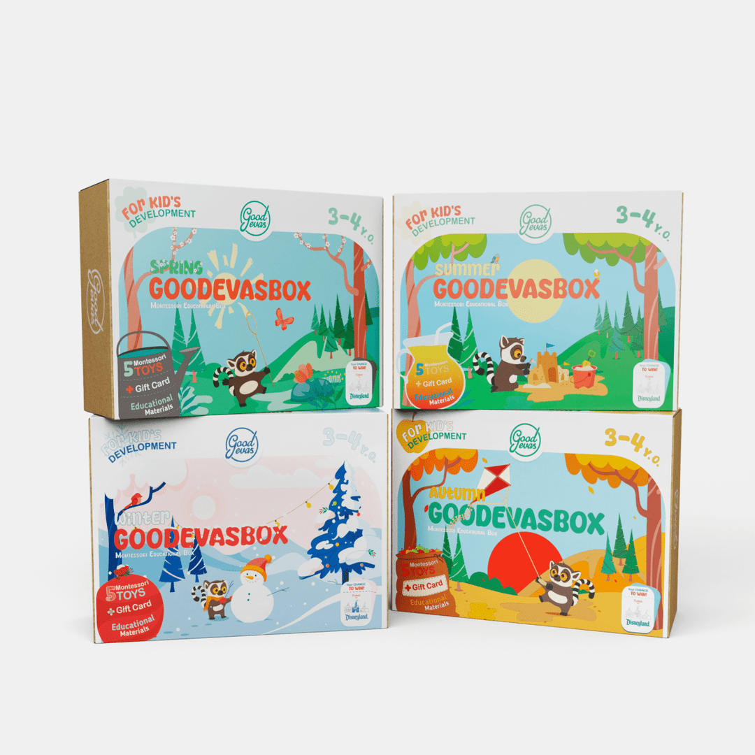 Annual Play Kits Subscription (3–4 Years) — GoodevasBox - Goodevas