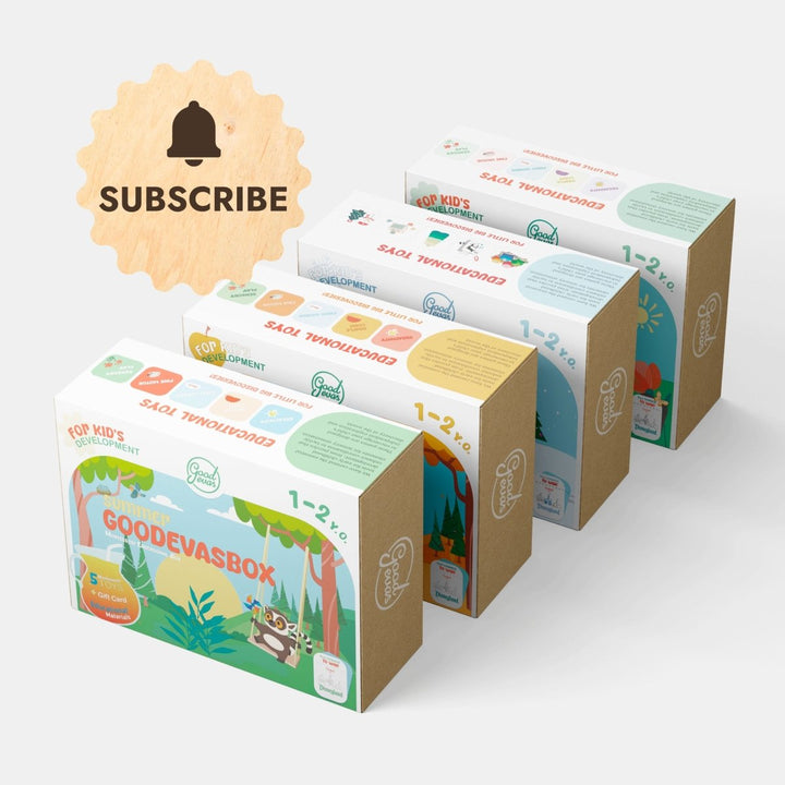 Annual Play Kits Subscription (3–4 Years) — GoodevasBox - Goodevas