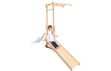 5-in-1 Swedish Wall with Pull-Up Bar, 3-in-1 Swing Set