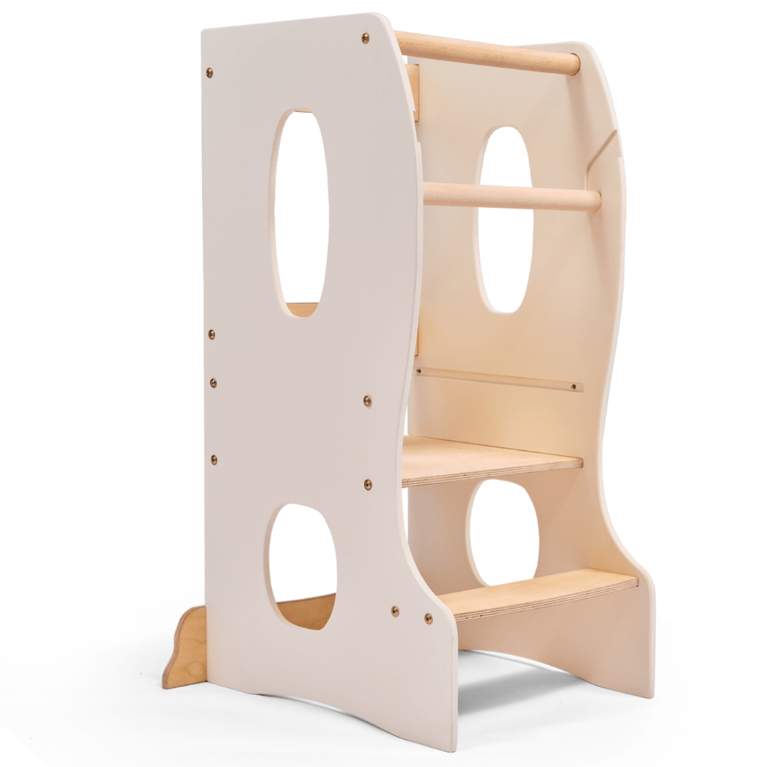 Montessori Tower: Kitchen Helper - Ivory - Goodevas