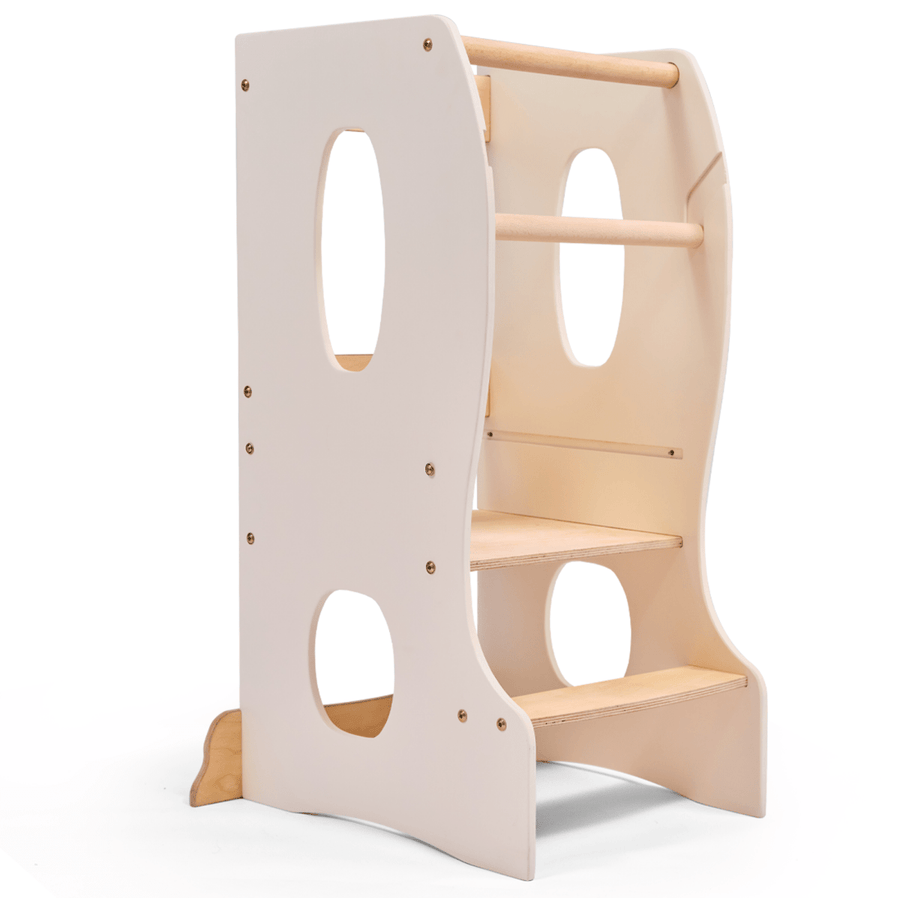 Montessori Tower: Kitchen Helper - Ivory - Goodevas