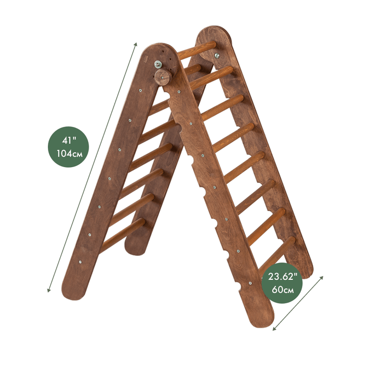 Montessori Triangle Ladder - Handmade Climber for Kids 1 - 7 y.o. - Goodevas