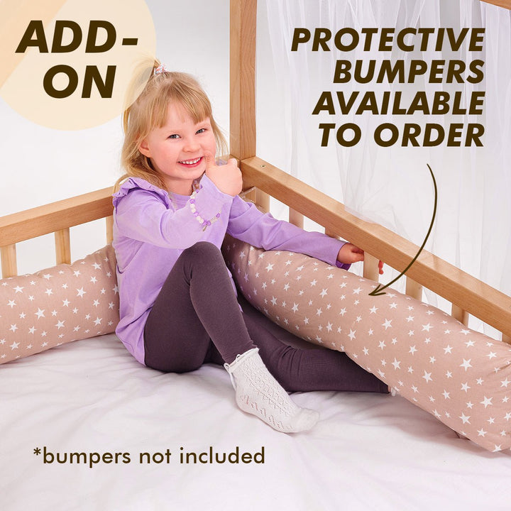Small House Bed For Kids and Toddlers from 2 y.o. (EU Size 190x90 cm) - Goodevas