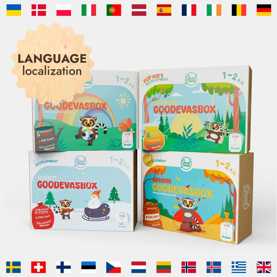 Spring Play Kit (1–2 Years) — GoodevasBox - Goodevas