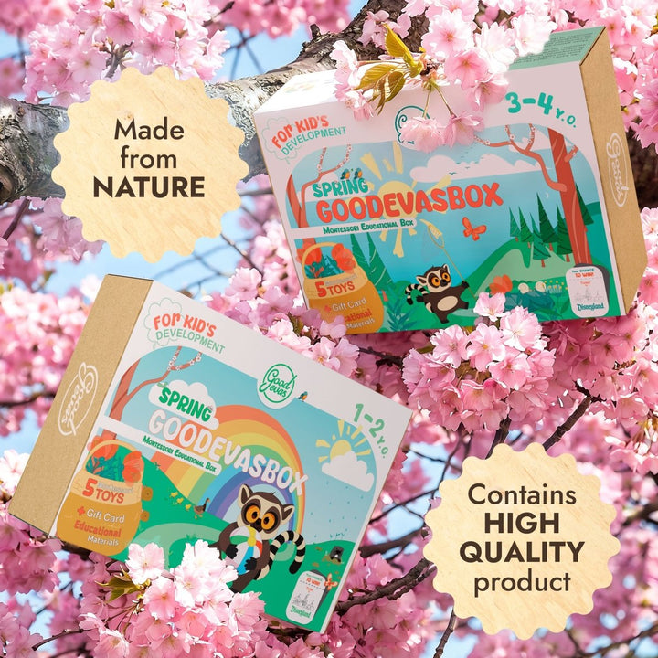 Spring Play Kit (1–2 Years) — GoodevasBox - Goodevas