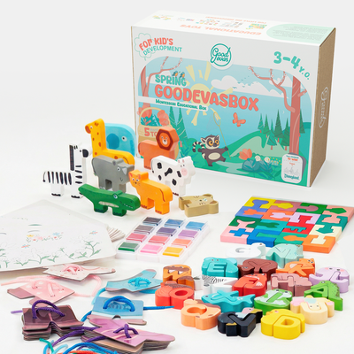 Pomladni komplet za igro (3–4 leta) — GoodevasBox