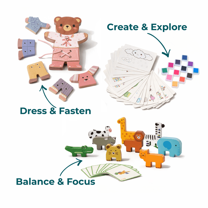 Spring Play Kit (3–4 Years) — GoodevasBox - Goodevas