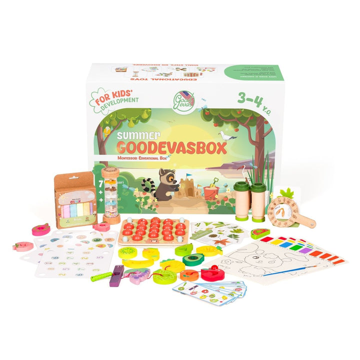 Summer Play Kit (3–4 Years) — GoodevasBox - Goodevas