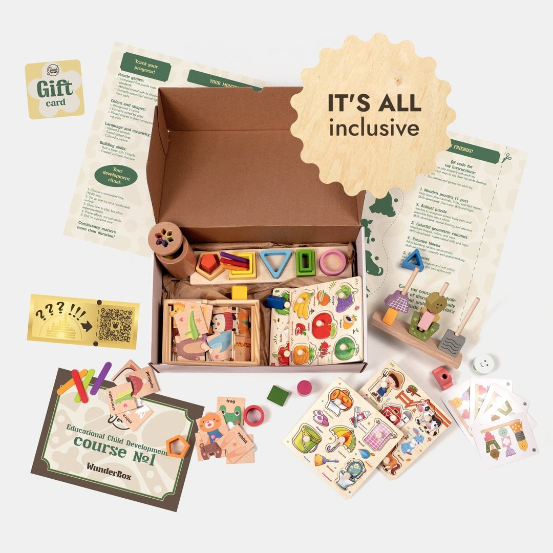 WunderBox 1 - 3 years old - developmental boxing for the little ones - Goodevas