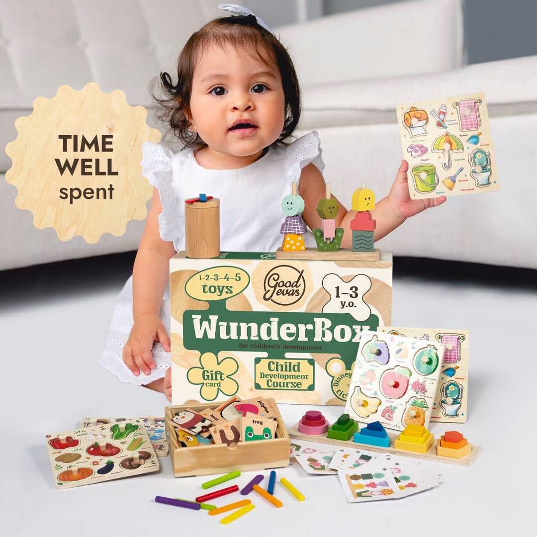 WunderBox 1 - 3 years old - developmental boxing for the little ones - Goodevas