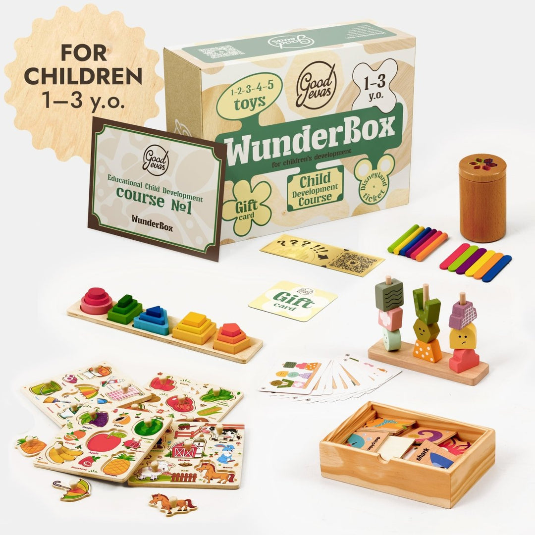 WunderBox 1 - 3 years old - developmental boxing for the little ones - Goodevas
