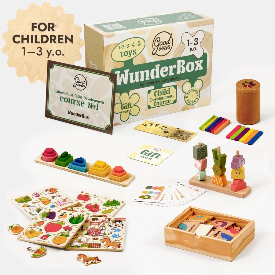 WunderBox 1 - 3 years old - developmental boxing for the little ones - Goodevas