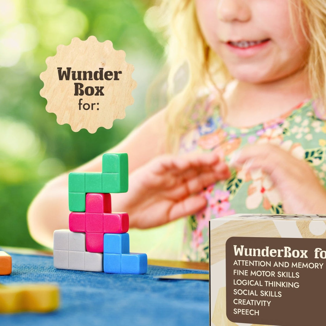 WunderBox 4 - 7 years old – developmental box for kids - Goodevas